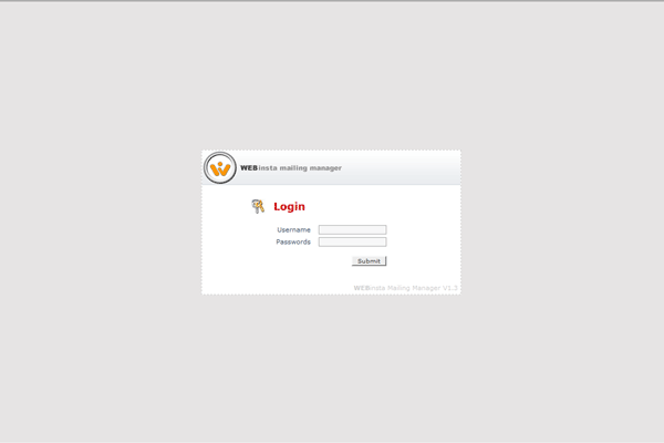 Webinsta free Mail list manager - v1.3e Webinsta free Mail list manager - v1.3e