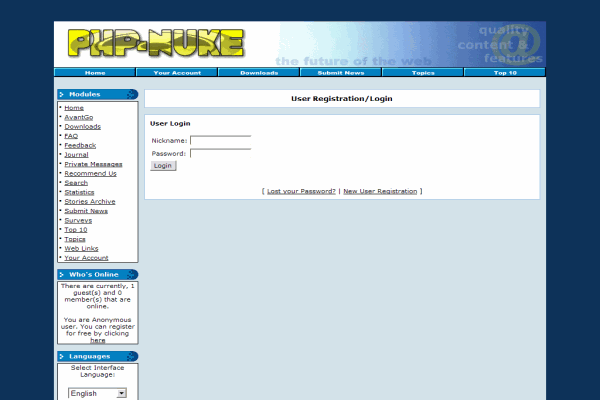 Screenshot